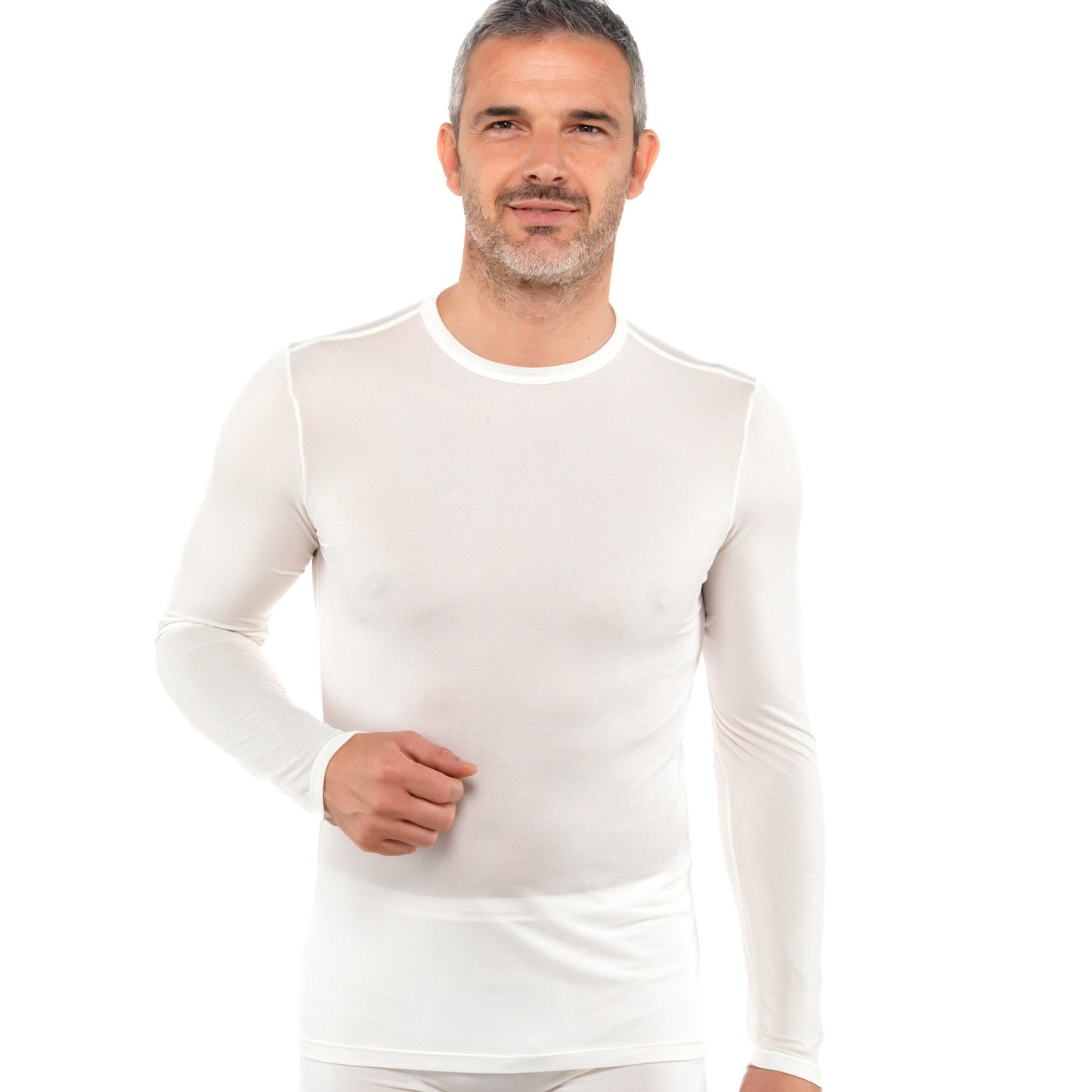 Tee-Shirt Homme manches longues - DERMASILK®