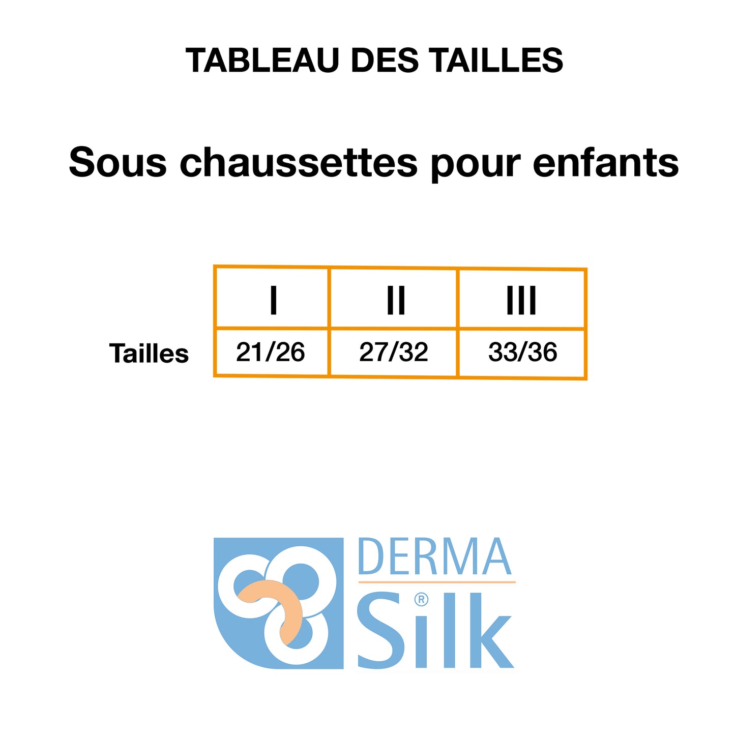 Sous-chaussettes pour enfants - DERMASILK®