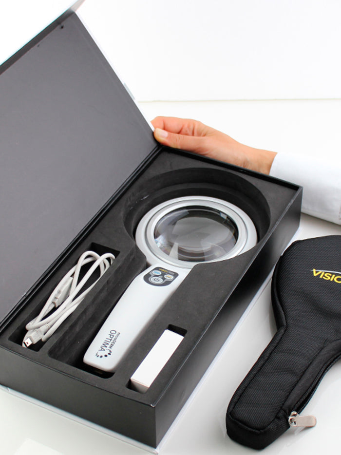 Lampe loupe d'examen OPTIMA 3en1
