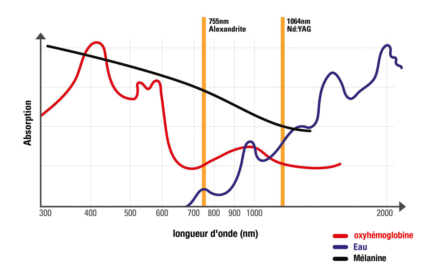 SANDRO DUAL - Long Pulsed – 755nm Alexandrite et 1064nm Nd:YAG