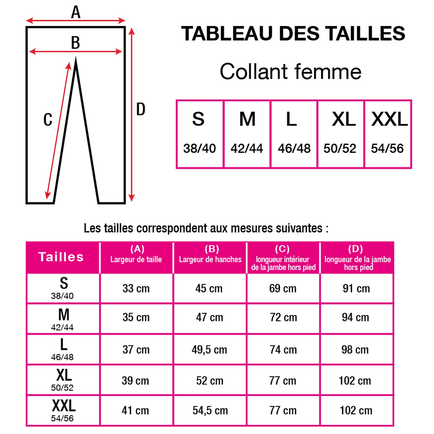Collant sans pieds pour femme - DERMASILK®